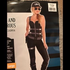 Women's sexy SWAT Halloween costume
